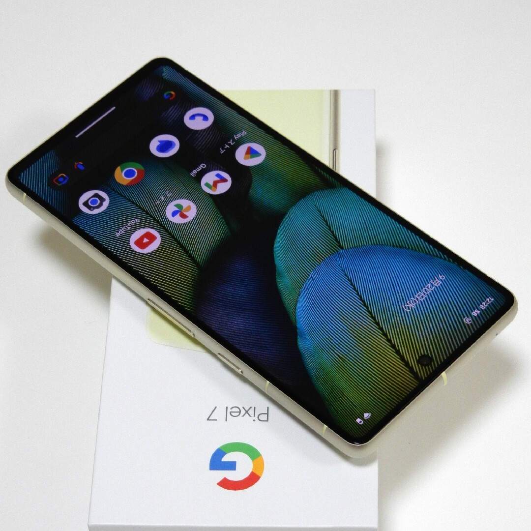 Google Pixel   SIMフリー Google Pixel 7 GB Lemongrassの通販 by