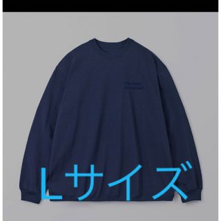 ENNOY Long sleeve hem rib tee (NAVY)Lサイズ(Tシャツ/カットソー(七分/長袖))