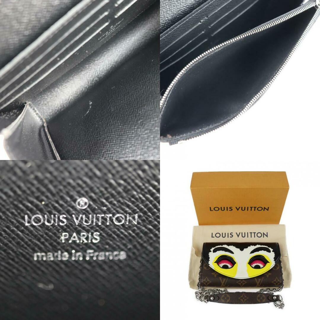 LOUIS VUITTON(ルイヴィトン)のLOUIS VUITTON ルイ ヴィトン モノグラム ポルトフォイユ チェーン ショルダーバッグ M67256 PVC レザー  ブラウン マルチカラー シルバー金具 歌舞伎 チェーンウォレット 長財布 山本寛斎 コラボ 【本物保証】 レディースのバッグ(ショルダーバッグ)の商品写真