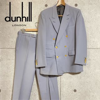 dunhill custom ダンヒル ウール ダブル セットアップ スーツ