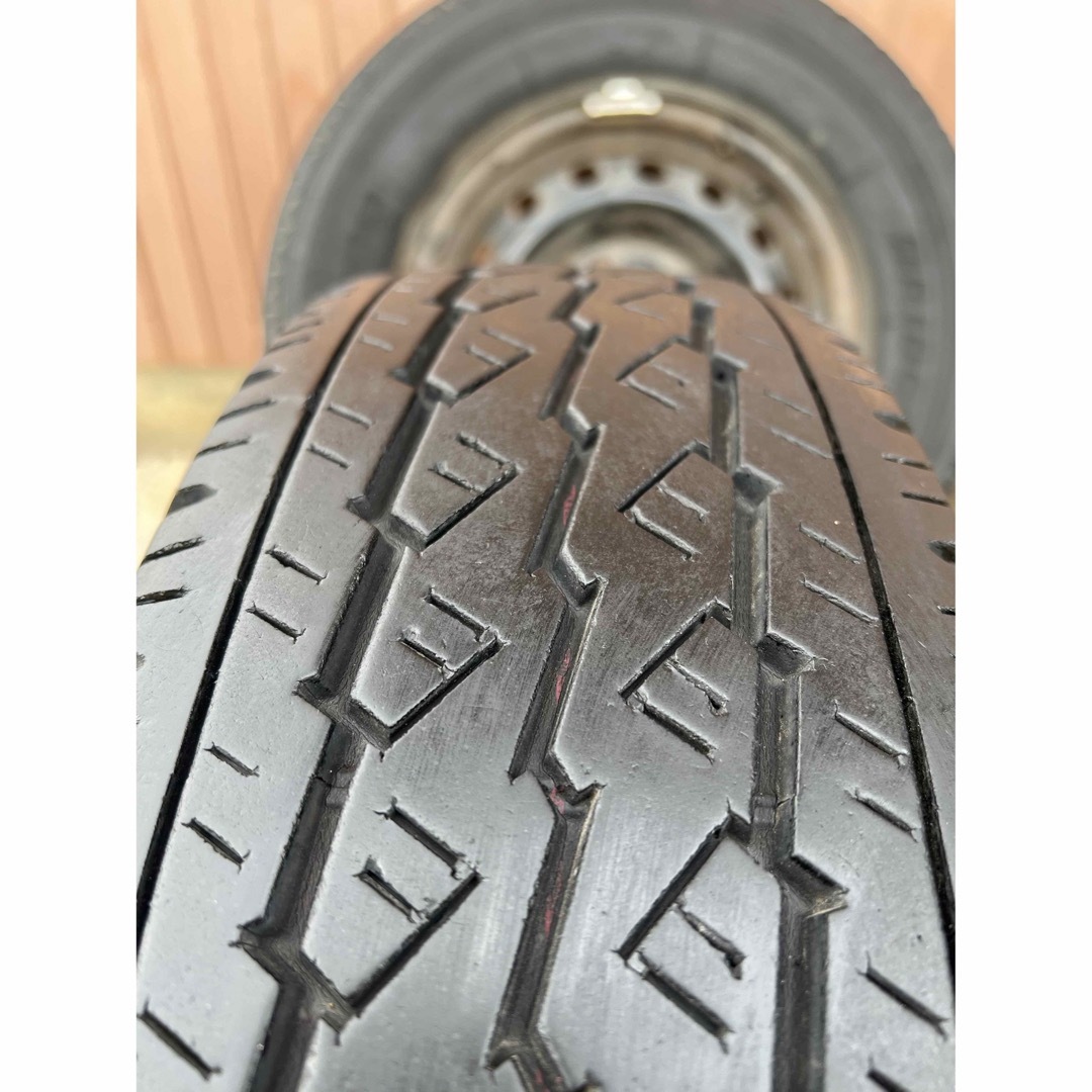 国産　2020年製　195/80R15 4本　ハイエース　純正ホイール　6穴 7