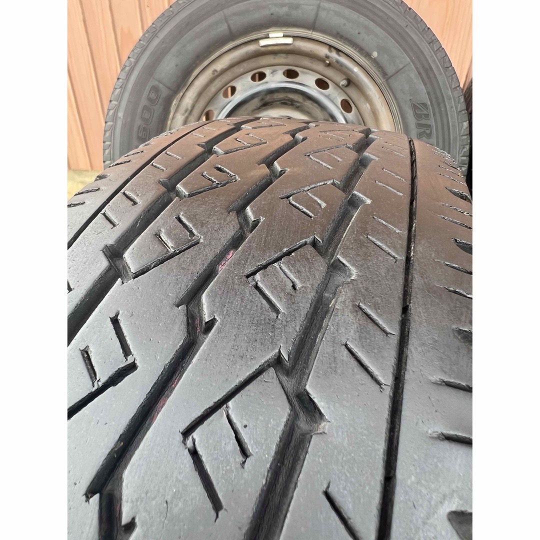 国産　2020年製　195/80R15 4本　ハイエース　純正ホイール　6穴 8