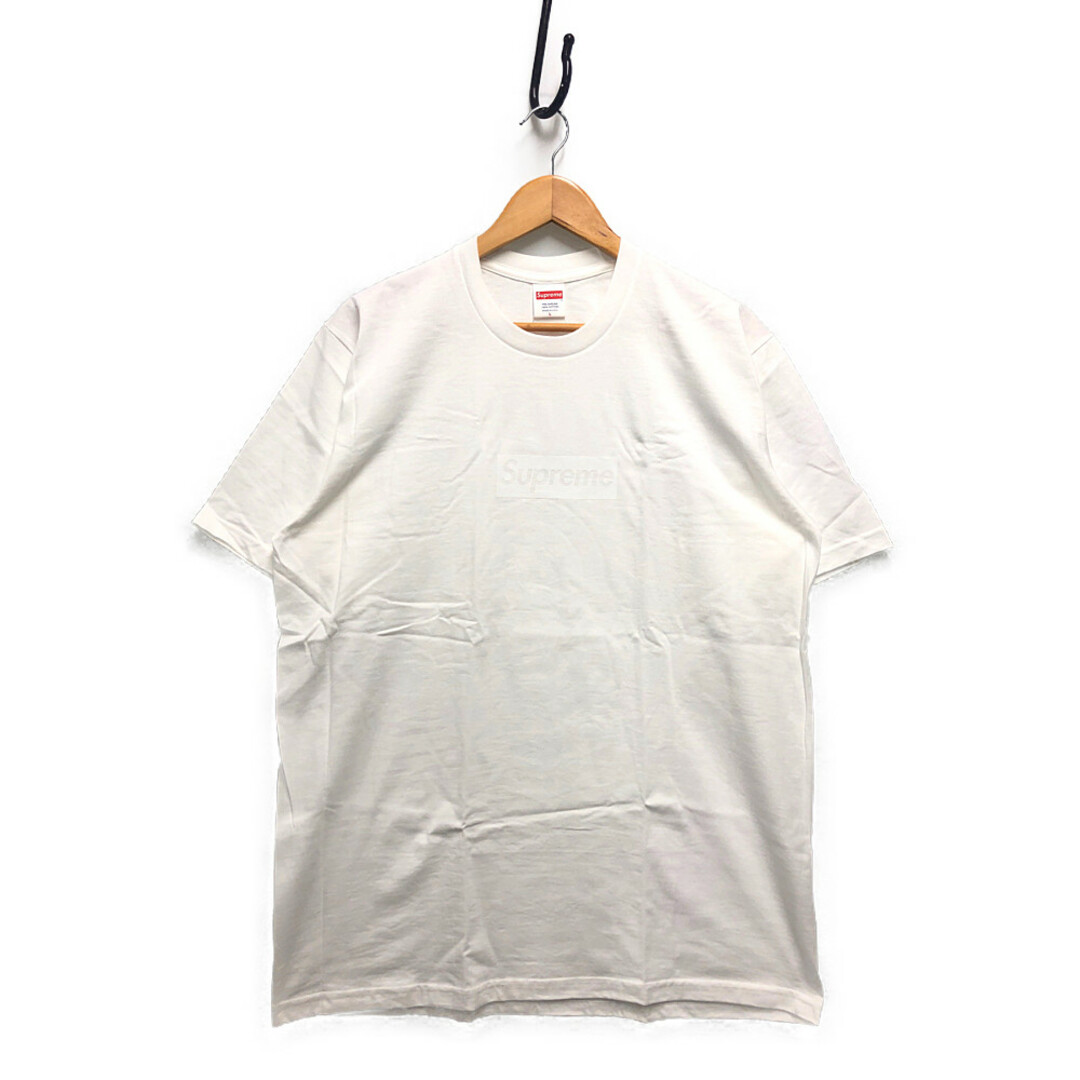 匿名配送Lサイズ Supreme Box Logo Tee White シュプリーム