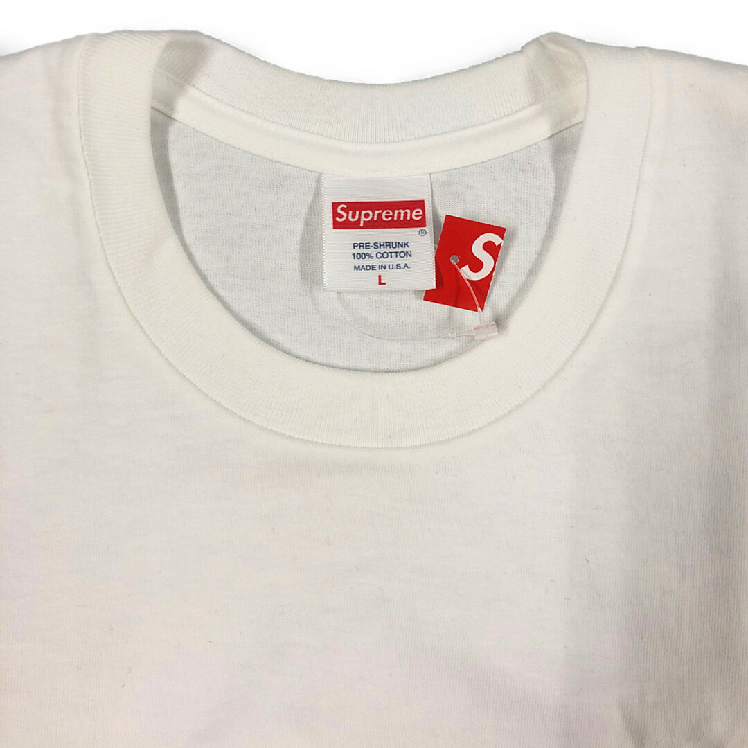 Supreme 23SS TONAL BOX LOGO TEE White XXL