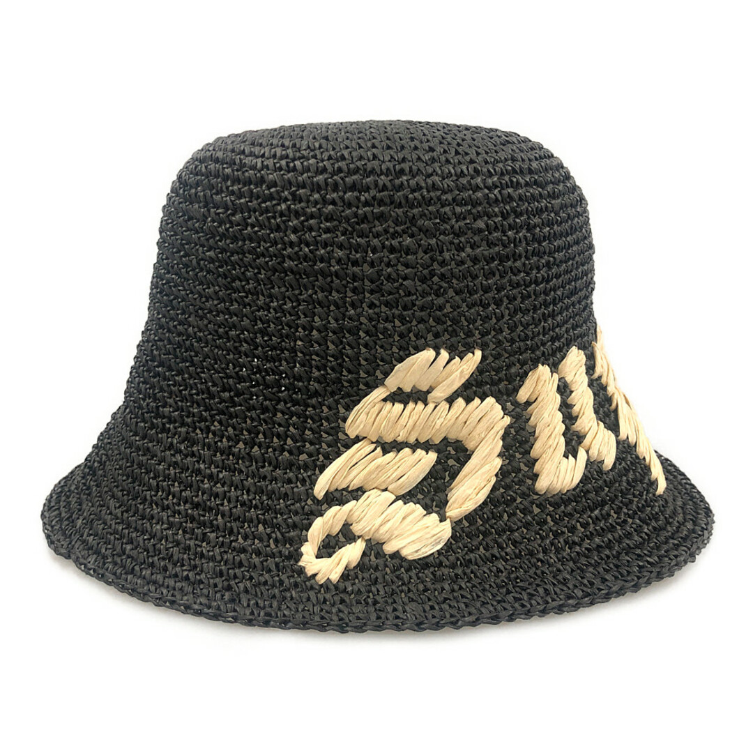 SUPREME シュプリーム 23SS Old English Straw Crusher ロゴ ハット 黒