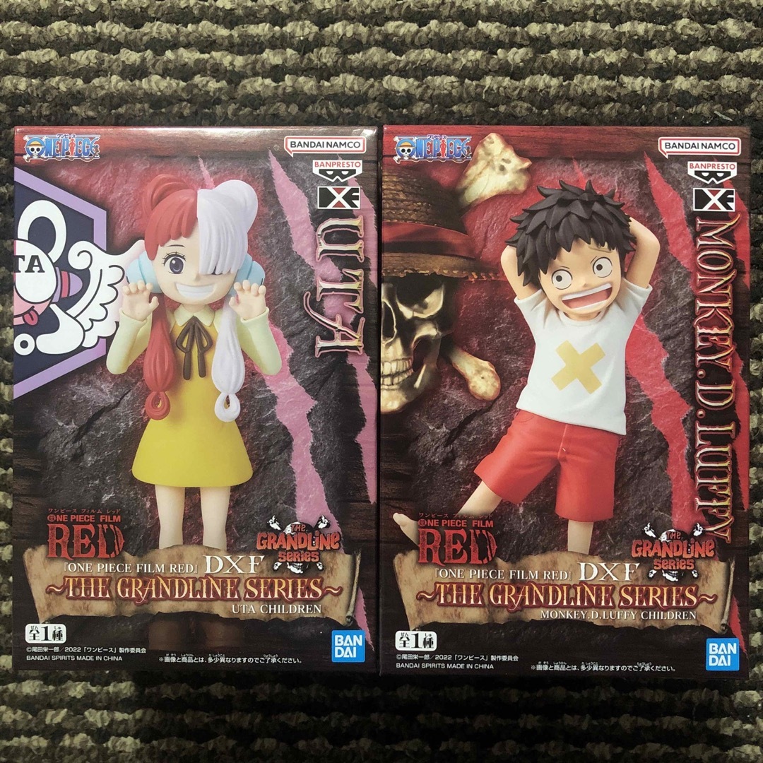 ワンピース(ONE PIECE)フィギュア2点セット（ウタ、シャンクス）