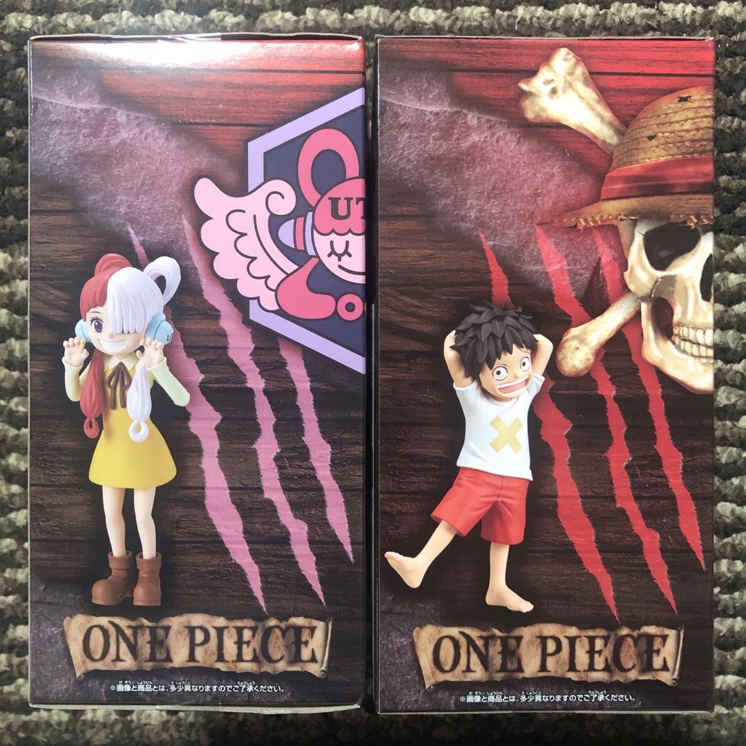 ONE PIECE - ワンピース フィギュア DXF ウタ ルフィ 2点セットの通販