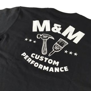 M&M - エムアンドエム Tシャツ/M&M バックプリント BLACK XL キムタク