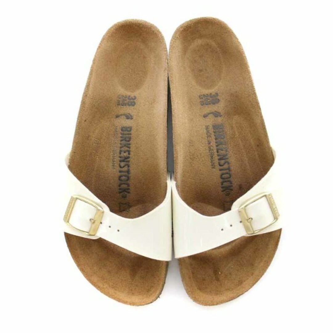 BIRKENSTOCK(ビルケンシュトック)のビルケンシュトック マドリッド ヘップサンダル 24.5cm 白 レディースの靴/シューズ(サンダル)の商品写真