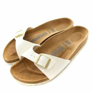 ビルケンシュトック(BIRKENSTOCK)のビルケンシュトック マドリッド ヘップサンダル 24.5cm 白(サンダル)