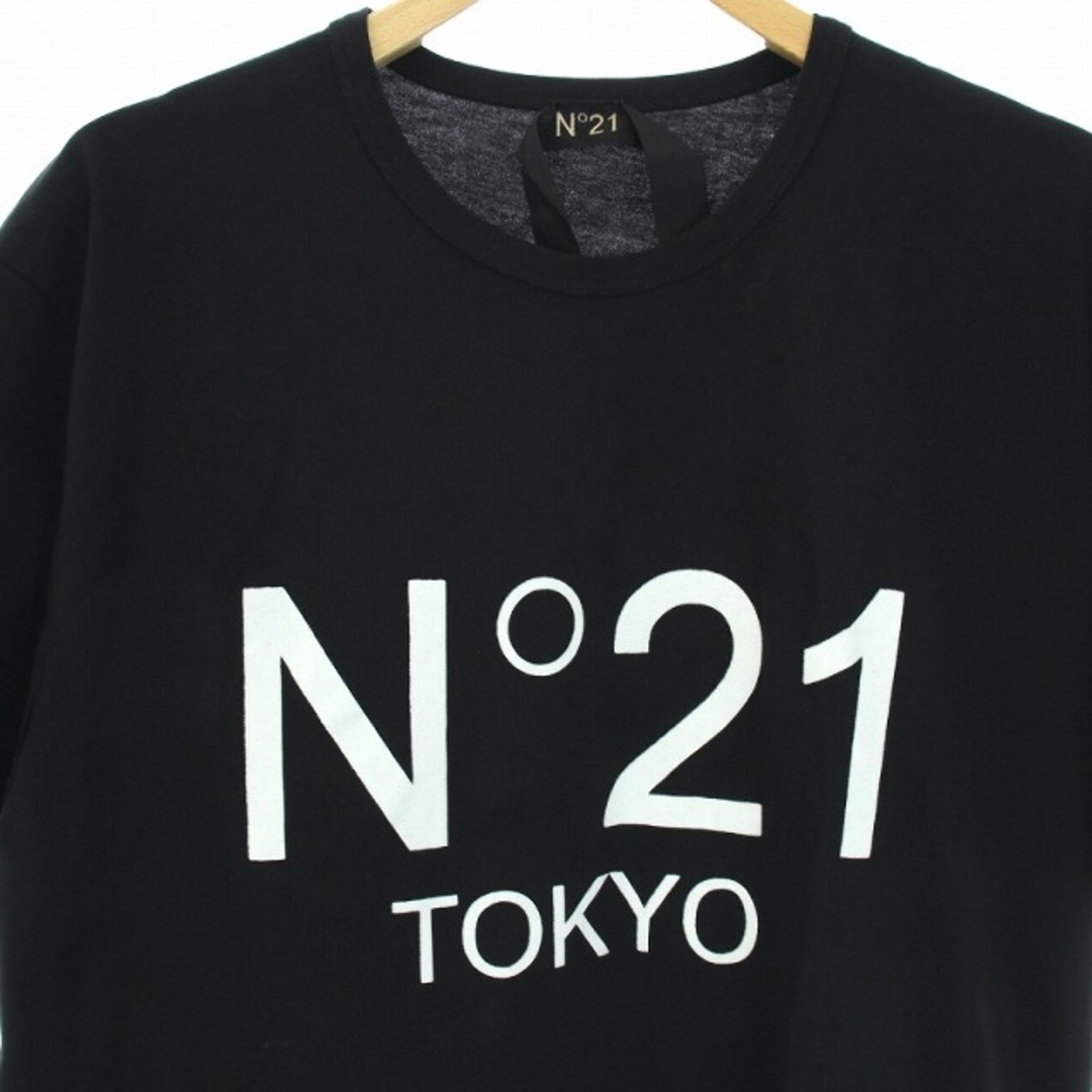 ヌメロヴェントゥーノ N°21 ロゴプリントTシャツ カットソー 半袖 S