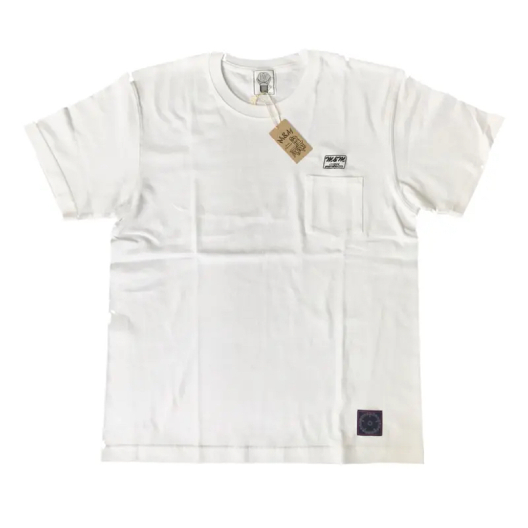 エムアンドエム　Tシャツ/M\u0026M WHITE XLサイズ キムタク