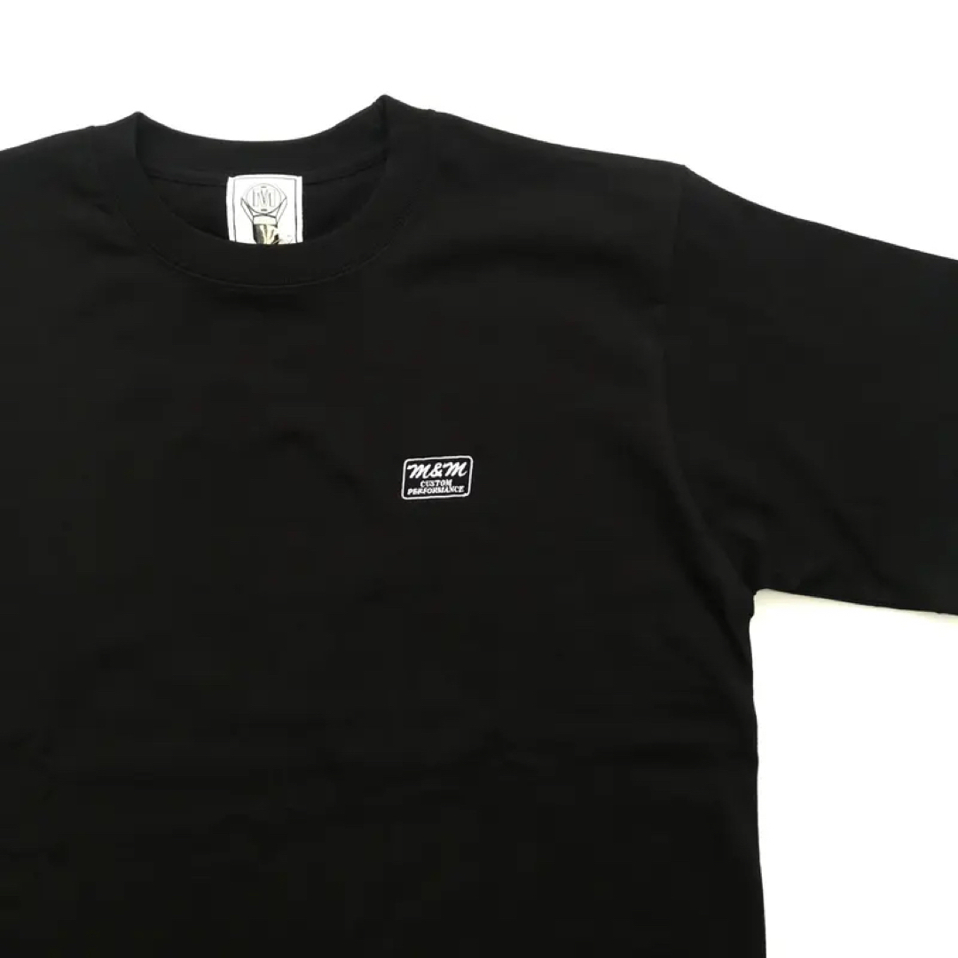 M&M(エムアンドエム)のエムアンドエム　Tシャツ/M&M グラフィック BLACK Lサイズ キムタク メンズのトップス(Tシャツ/カットソー(半袖/袖なし))の商品写真