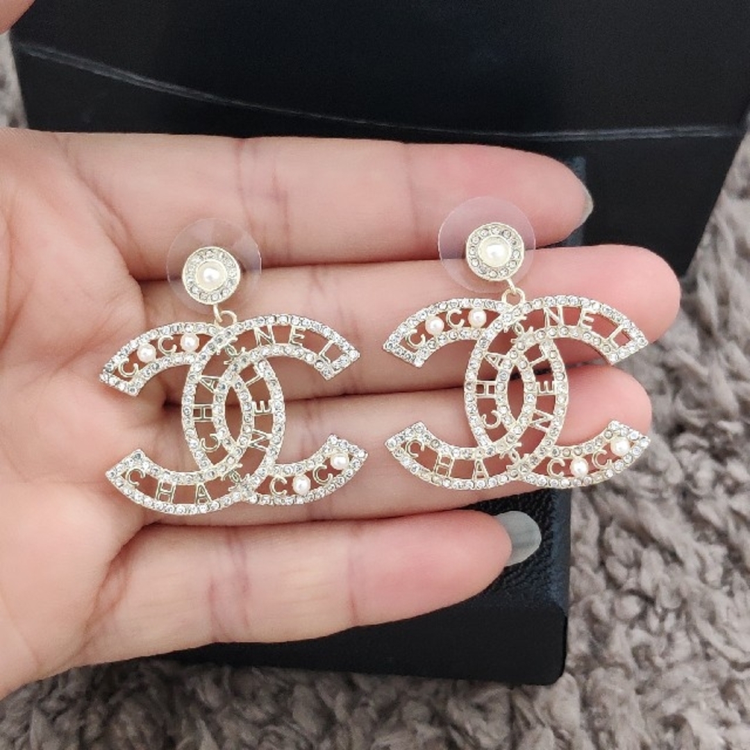 CHANEL - 超絶美品☆シャネル❁⃘ ピアス ♡ゴールド🍒 大人気 ☆超