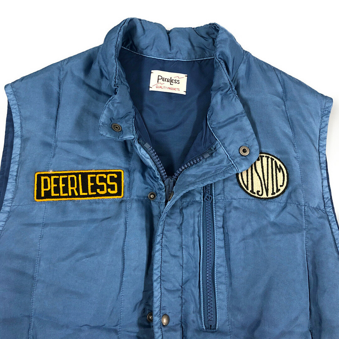 VISVIM ビズビム 品番 0122205013004 STURGES DOWN VEST ダウンベスト ブルー サイズ3 正規品 / 31967