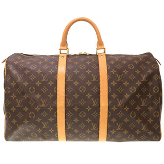 ルイヴィトン(LOUIS VUITTON)の美品 ルイ ヴィトン モノグラム キーポル50 M41426 ボストンバッグ バッグ LV 0126 【中古】 LOUIS VUITTON メンズ(ボストンバッグ)