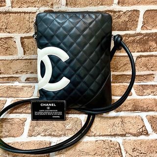 シャネル(CHANEL)の美品カンボンライン☆CHANEL ショルダーバッグ☆正規品 ギャランティー付き(ショルダーバッグ)