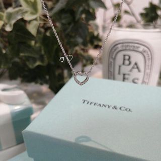 Tiffany & Co. - ティファニー メトロハートネックレス ペンダント