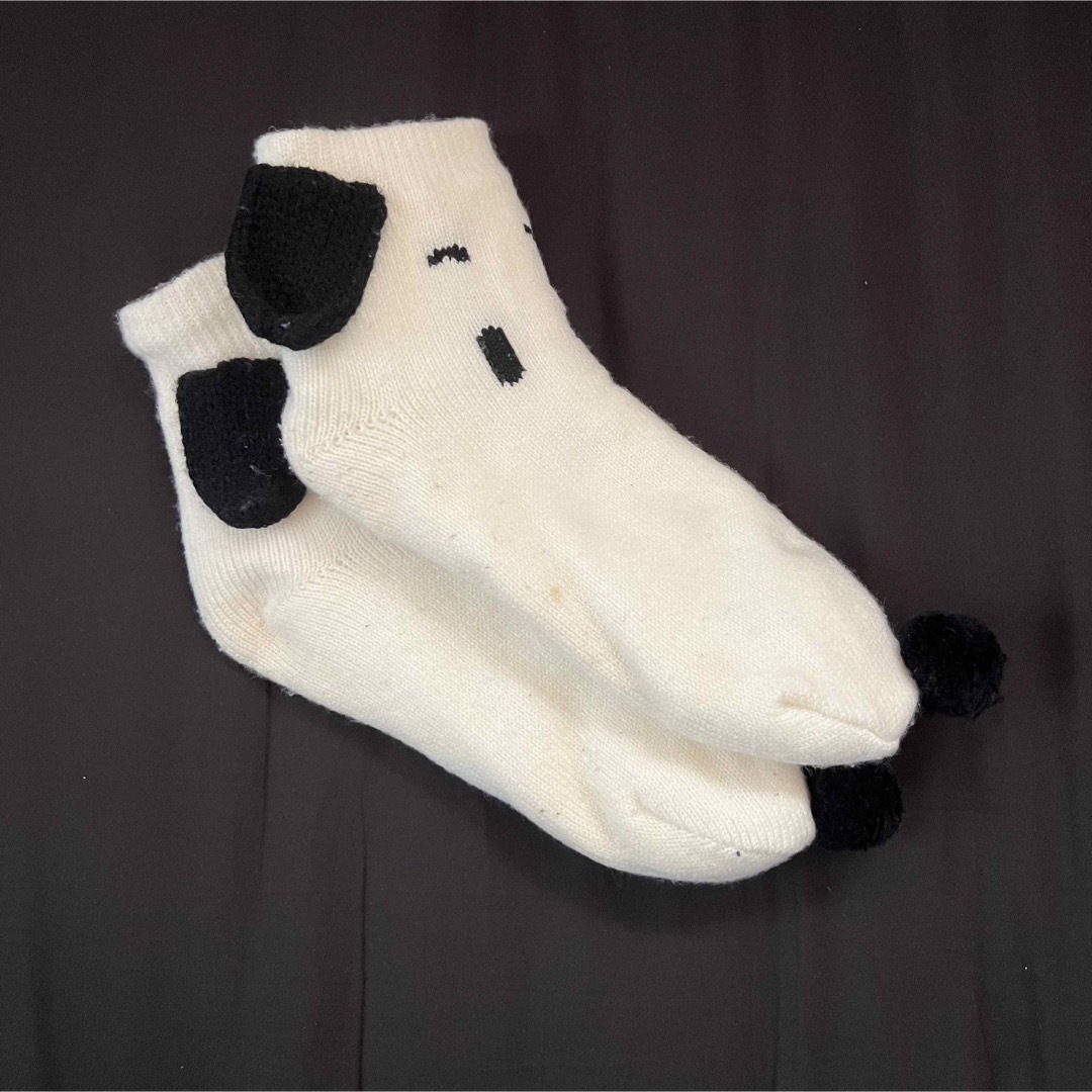 SNOOPY(スヌーピー)のスヌーピー 裏起毛 ルームソックス レディースのレッグウェア(ソックス)の商品写真