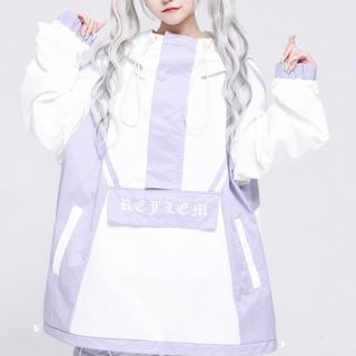 REFLEM - 『REFLEM/レフレム』BIG切替アノラックパーカー の通販 by