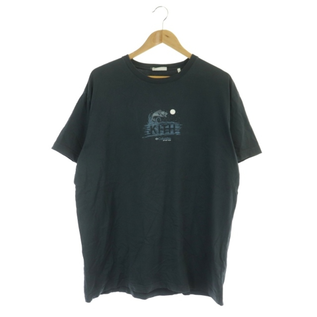 キス  × Columbia 23SS Tシャツ カットソー 半袖 プリント L