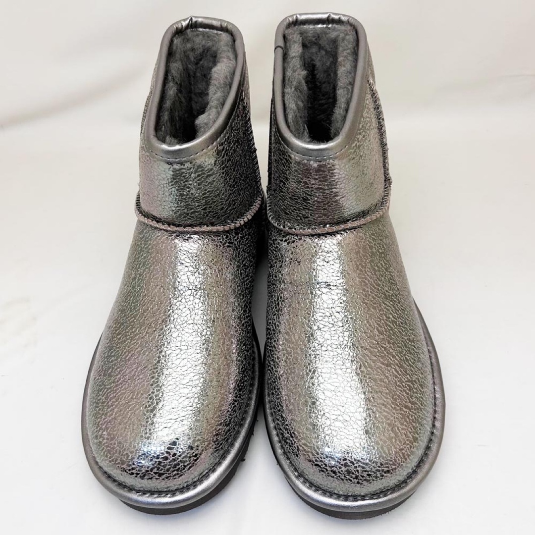 新品 UGG ブーツ METALLIC SPARKLE ガンメタル 23.0cm