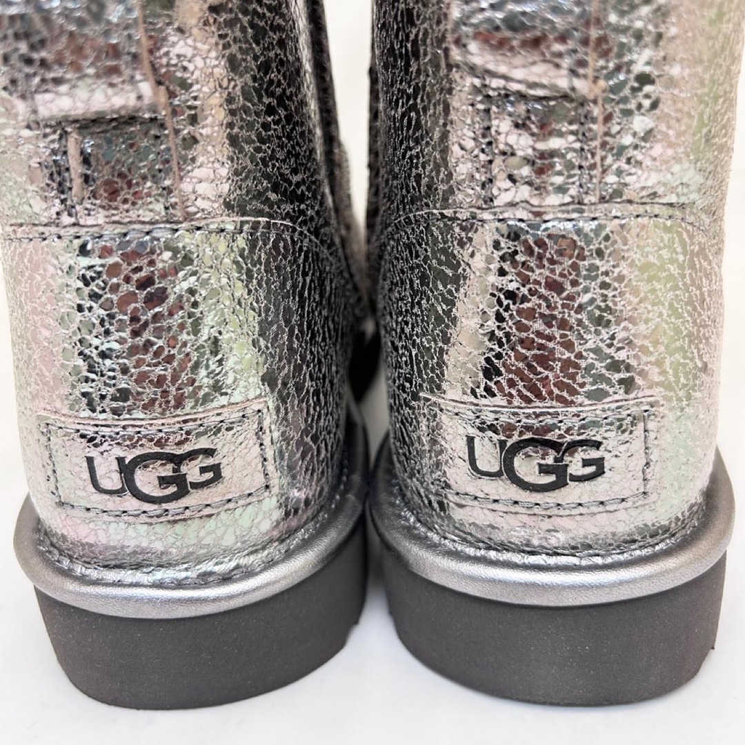 新品 UGG ブーツ METALLIC SPARKLE ガンメタル 23.0cm