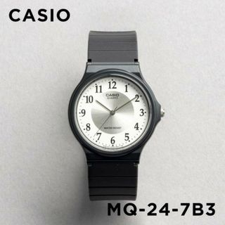 カシオ(CASIO)の【並行輸入品】【日本未発売】CASIO STANDARD カシオ スタンダード MQ-24-7B3 腕時計 時計 ブランド メンズ レディース キッズ 子供 男の子 女の子 チープカシオ チプカシ アナログ ブラック 黒 海外モデル 送料無料(腕時計(アナログ))