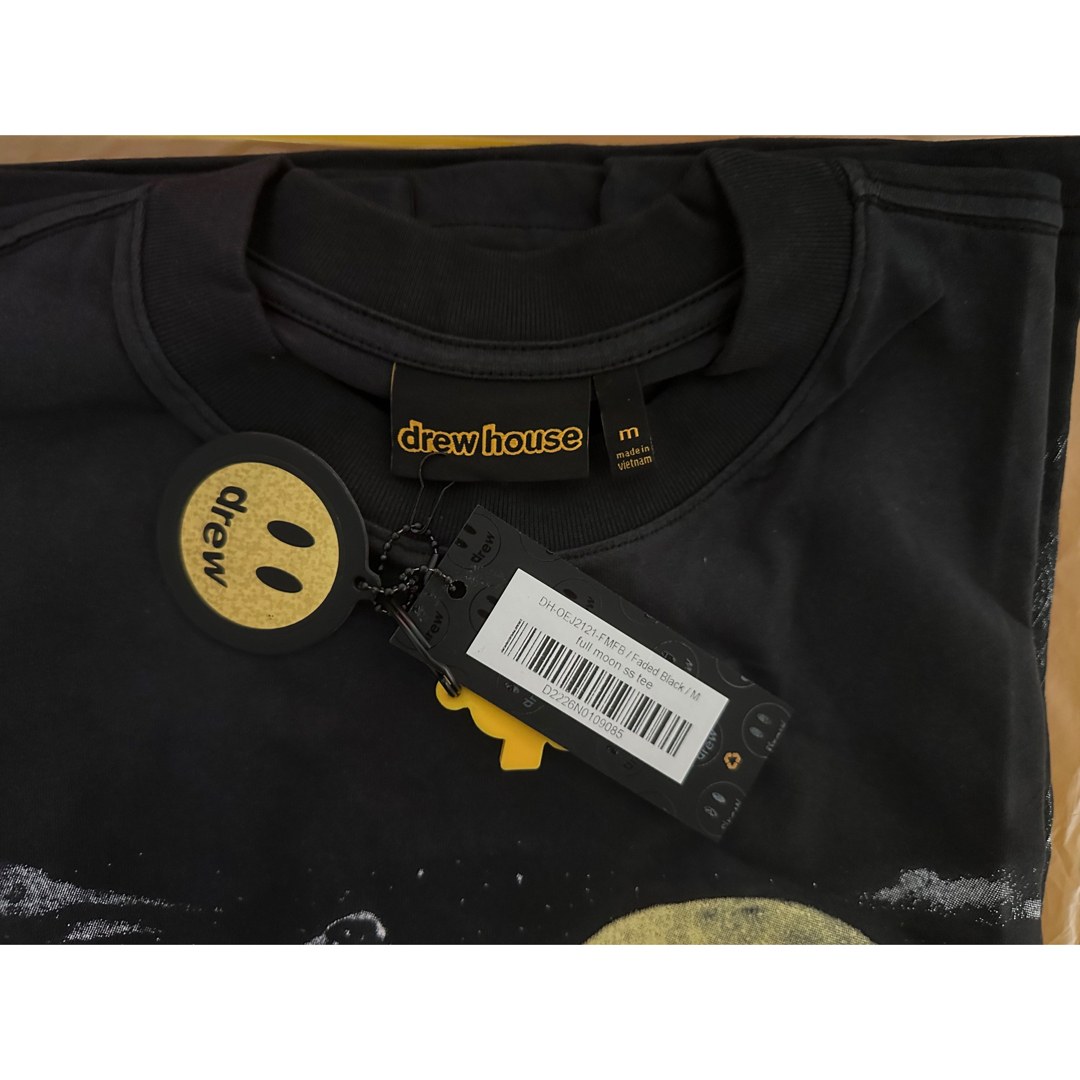 drew house(ドリューハウス)のDrew House 半袖Tシャツ　Mサイズ　オーバーサイズ　ブラック メンズのトップス(Tシャツ/カットソー(半袖/袖なし))の商品写真