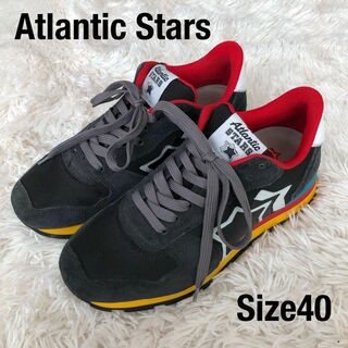 アトランティックスターズ(Atlantic STARS)のAtlantic Starsアトランティックスターズスニーカー　ダークグレー40(スニーカー)