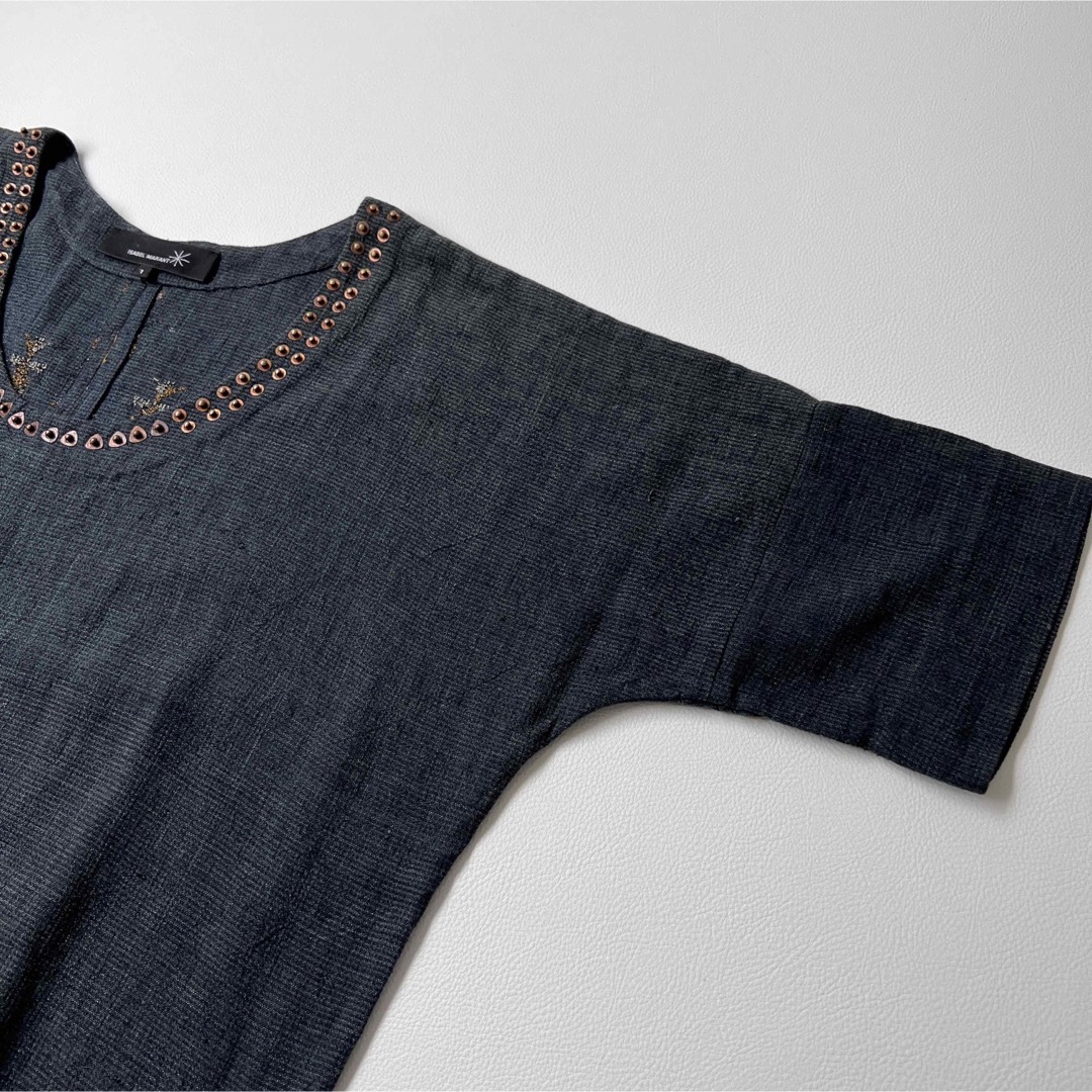ISABEL MARANT イザベルマラン チュニックワンピース シルク リネン