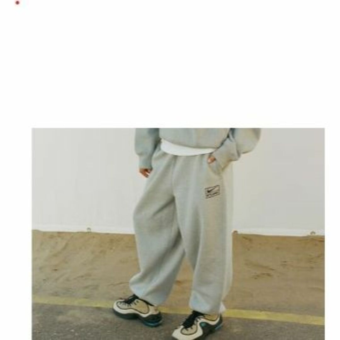 新品未開封【グレー・XXL】Stussy x Nike Fleece Pants