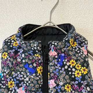 ANNA SUI mini - 【極美品】アナスイミニ リバーシブルダウンベスト S