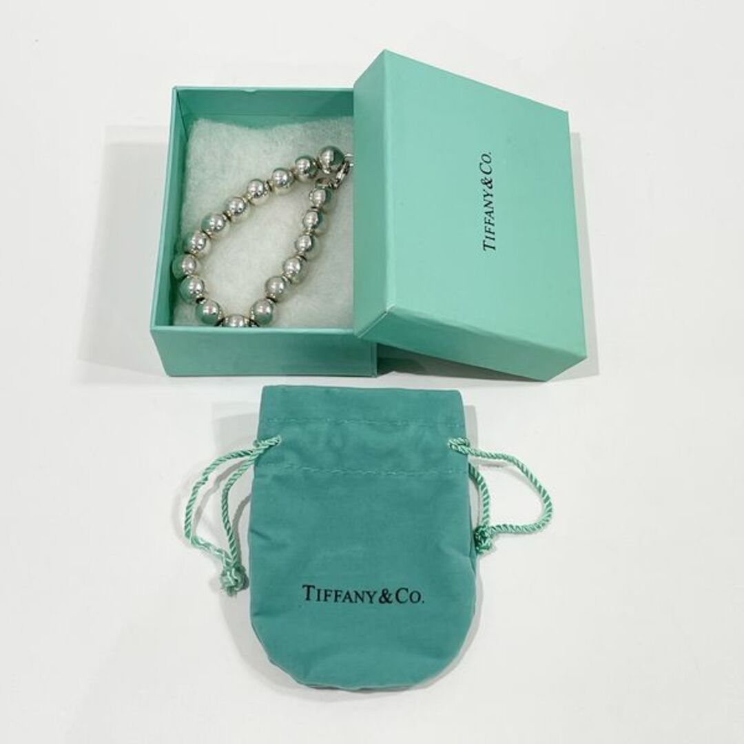 TIFFANY&Co. ハードウェア ボール チェーン ブレスレット SV925