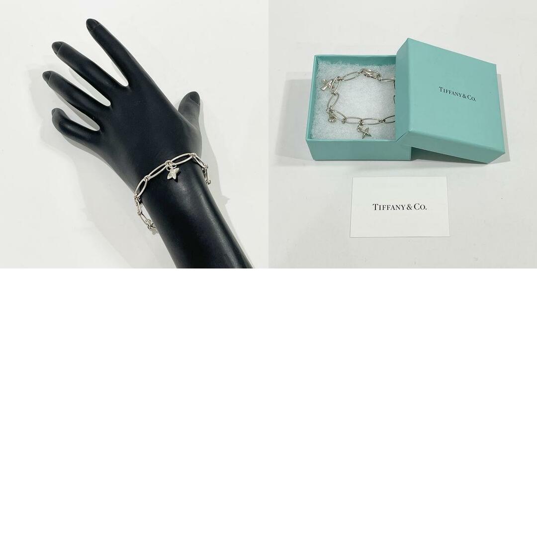 TIFFANY&Co. エルサペレッティ 5P チャーム チェーン ブレスレット SV925 9