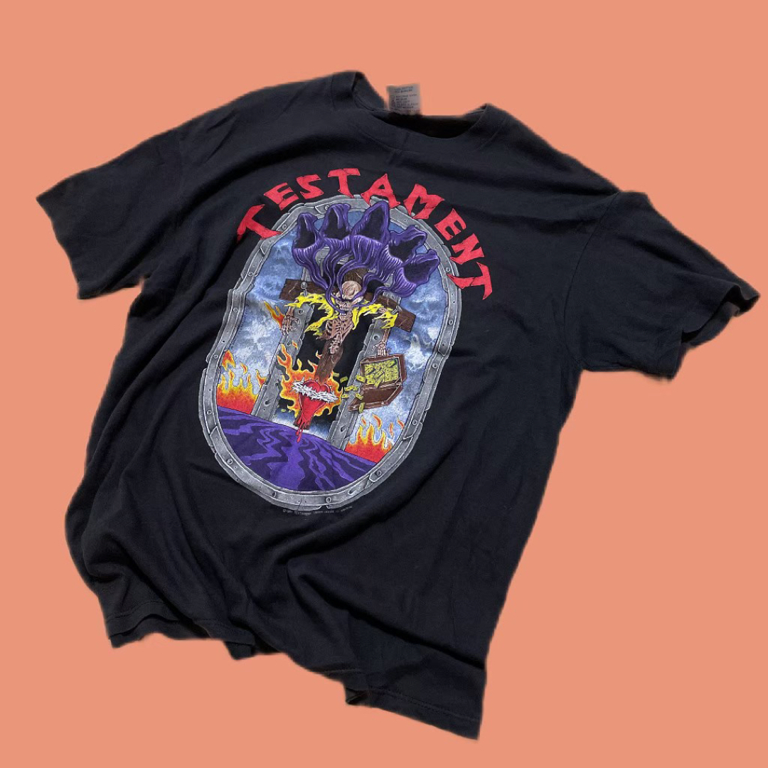 TESTAMENT 90s バンドTシャツ ロックT スラッシュメタル USA製