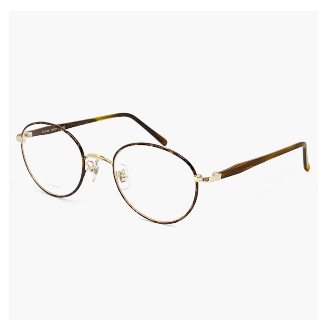 新品】 日本製 AMIPARIS アミパリ メガネ tc-5168 51 眼鏡 オーバル 型