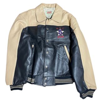 23度着用したのみの美品ですSchott/ショット LEATHER STADIUM JACKET