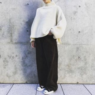 niko and コーデュロイ ワイドパンツ 未使用