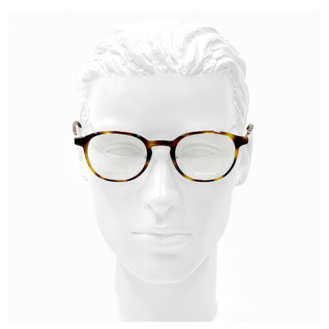 新品】 日本製 AMIPARIS 眼鏡 at-8942-64 鯖江 メガネ アミパリ