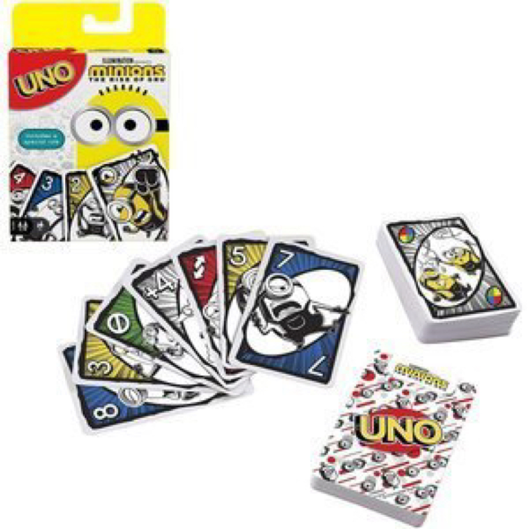 ミニオン(ミニオン)の【カードゲーム】minions2 UNO 新品　 エンタメ/ホビーのテーブルゲーム/ホビー(トランプ/UNO)の商品写真