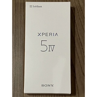 ソニー(SONY)のXperia5Ⅳ 新品未開封　即日発送　ホワイト　SIMフリー(スマートフォン本体)