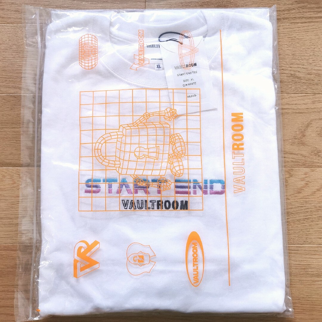 vaultroom  STARTEND TEE / WHT Mサイズ