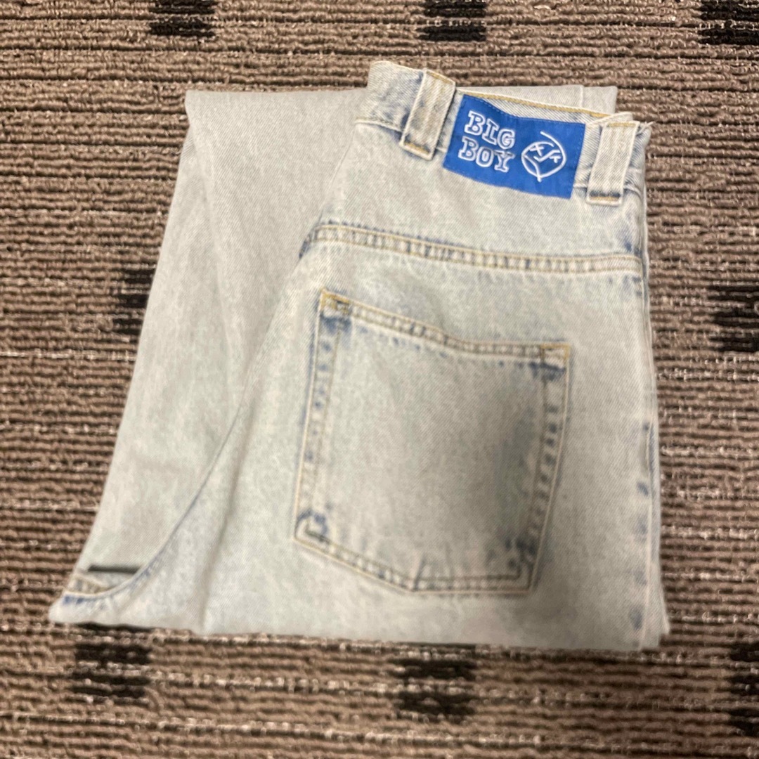 裾に少し傷がありますBigBoy Light Blue Size M 美品