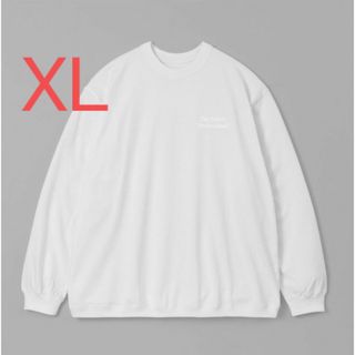 ワンエルディーケーセレクト(1LDK SELECT)のennoy Long sleeve hem rib tee 白　XL エンノイ(Tシャツ/カットソー(七分/長袖))