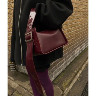 新品未使用★アメリヴィンテージ ハンドバッグ ショルダーバッグ ボルドー