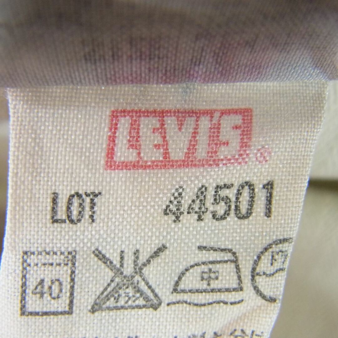 Levi's リーバイス デニムパンツ 44501-0007 S501XX 大戦モデル 復刻 日本製 ボタンフライ セルビッチ ストレート デニム パンツ インディゴブルー系 31インチ