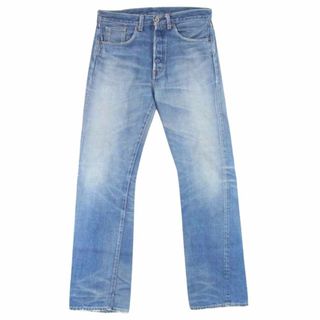 リーバイス(Levi's)のLevi's リーバイス デニムパンツ 44501-0007 S501XX 大戦モデル 復刻 日本製 ボタンフライ セルビッチ ストレート デニム パンツ インディゴブルー系 31インチ【中古】(その他)