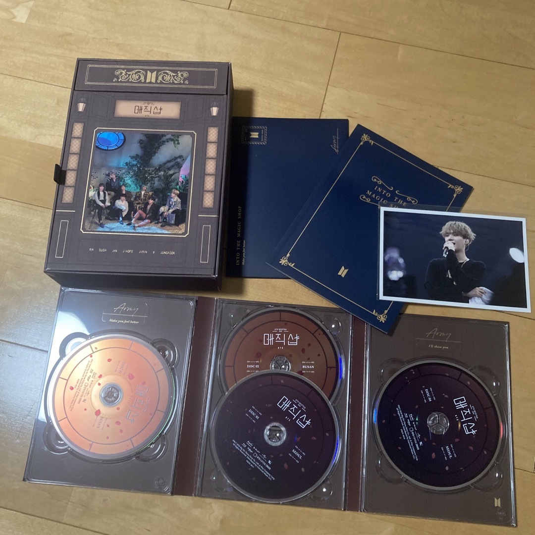 BTS magic shop  ペンミ　釜山　ソウル　Blu-ray