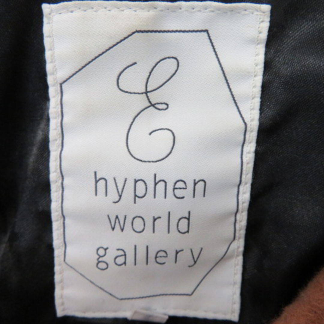 E hyphen world gallery(イーハイフンワールドギャラリー)のイーハイフンワールドギャラリー ダッフルコート ショート丈 フード付き レディースのジャケット/アウター(ダッフルコート)の商品写真